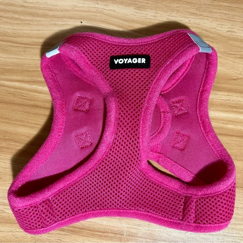 💗 Voyager Step‑In Air Mesh Pet Harness – Size S – Fuchsia
